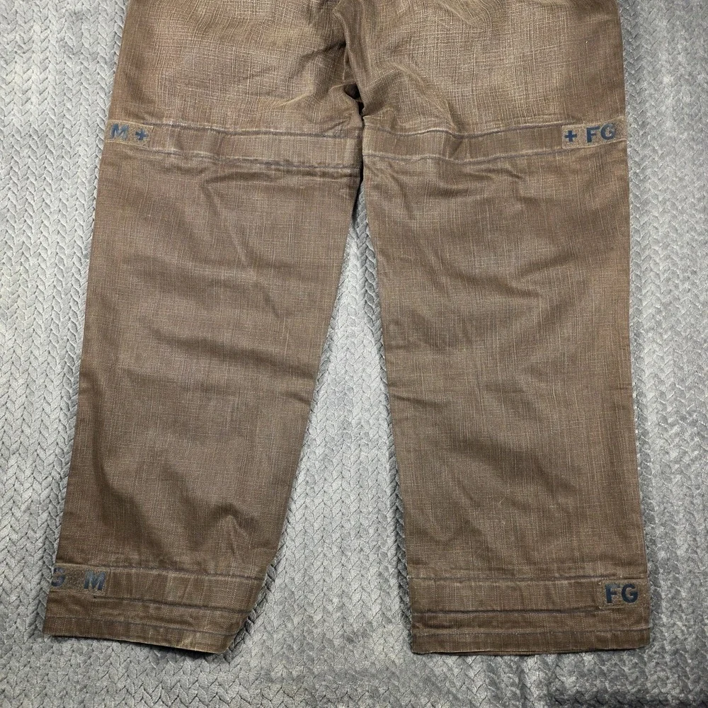 Vintage Y2K Marithe Francois Girbaud Shuttle Tape Cargo Pants Mens 36x34 Brown